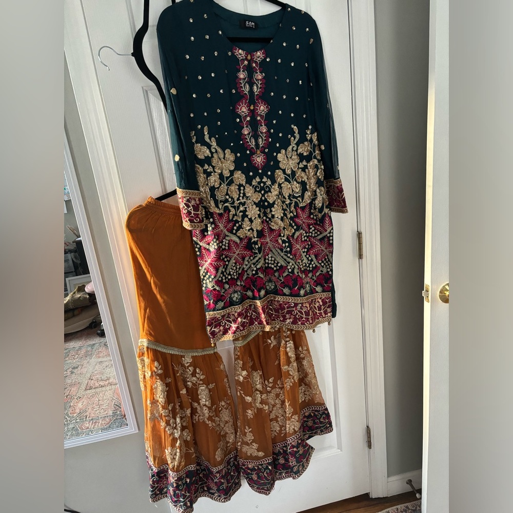 Pakistani indress gharara dress shalwar kameez